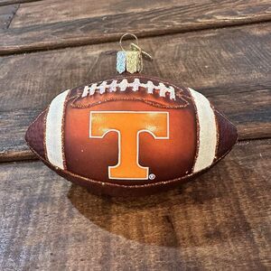 Old World Christmas Tennessee Volunteers Football Christmas Tree Ornament